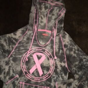 Breast Cancer Awareness Sweatshirt.Material  lighter side,spring/fall season
